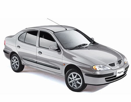 EVA автоковрики для Renault Megane I 1999-2003 (LA) седан рестайлинг — megane1